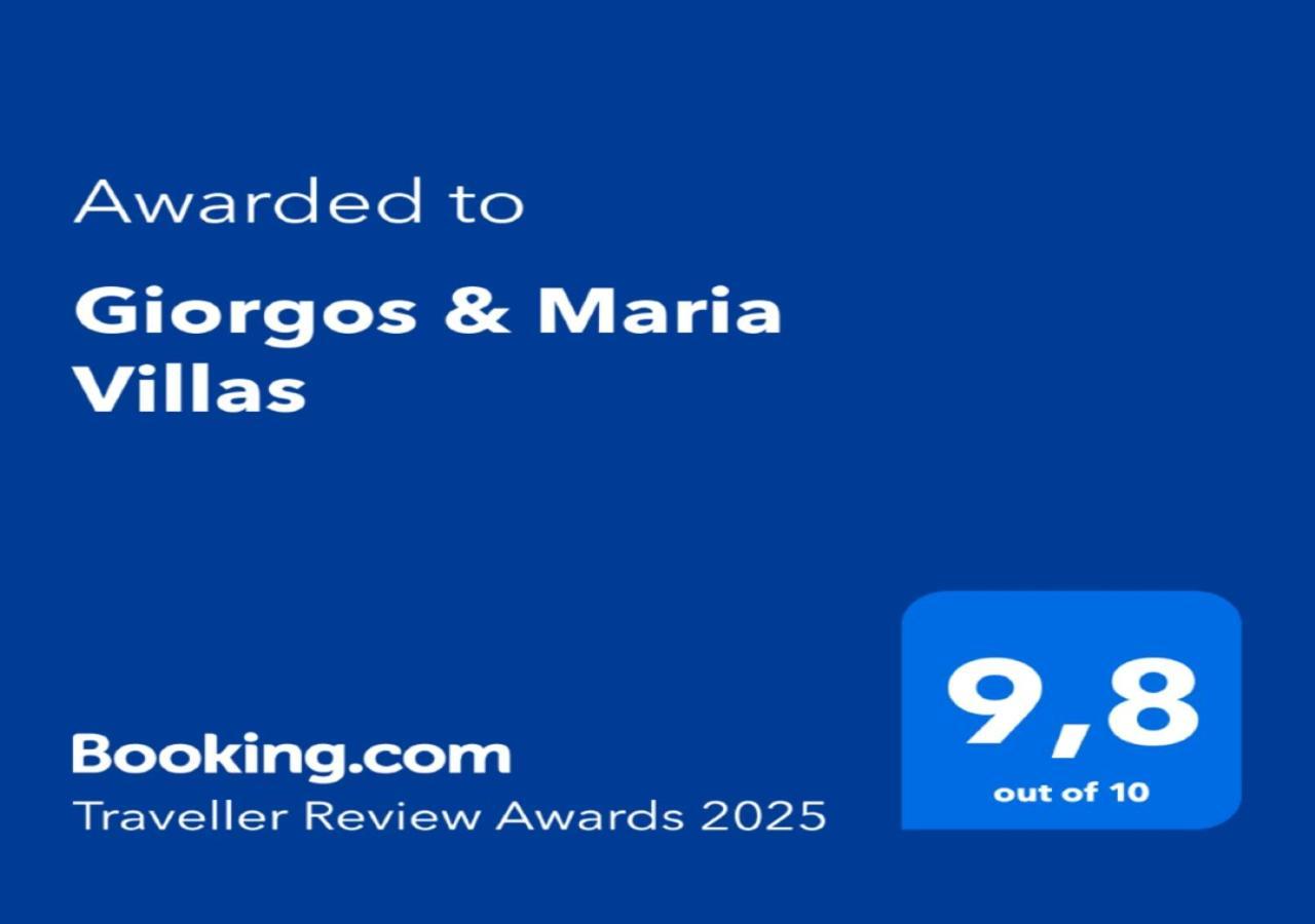 Giorgos & Maria Villas Ágios Matthaíos Buitenkant foto